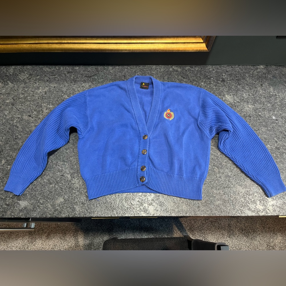 Liz Claiborne Blue Cardigan